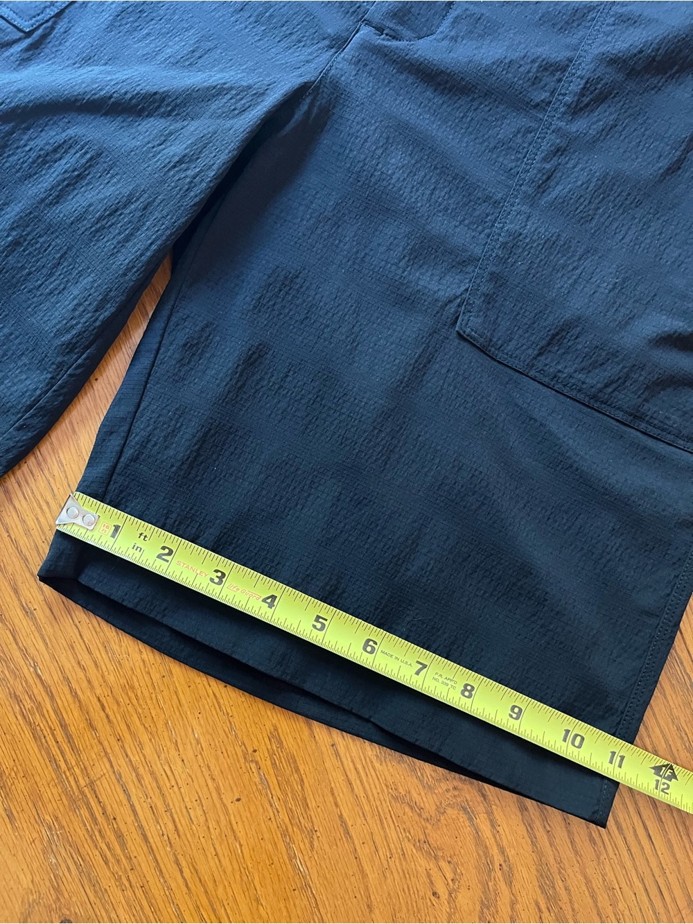 Athleta Trekkie Bermuda Shorts 2.0 Black 12 - Picture 9 of 11